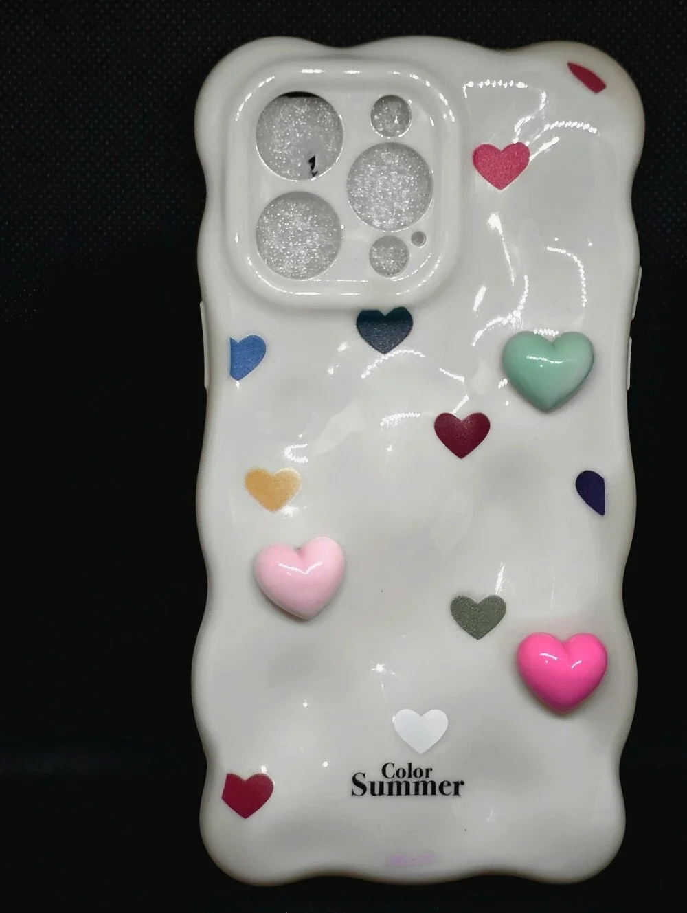 3D Heart Phone Case - Iphone 14 Pro Max